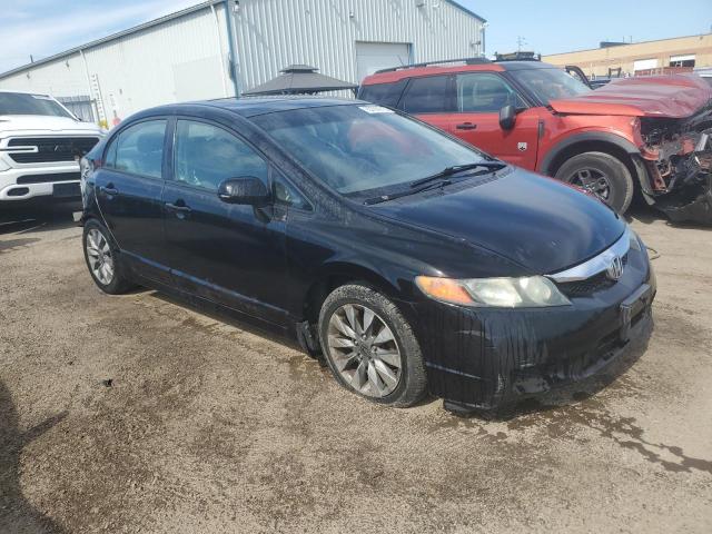 2HGFA16049H006835 - 2009 HONDA CIVIC EXL 黑色 照片 4