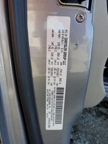 2C4RC1BG2ER398890 - 2014 CHRYSLER TOWN & COU TOURING 银色 照片 13