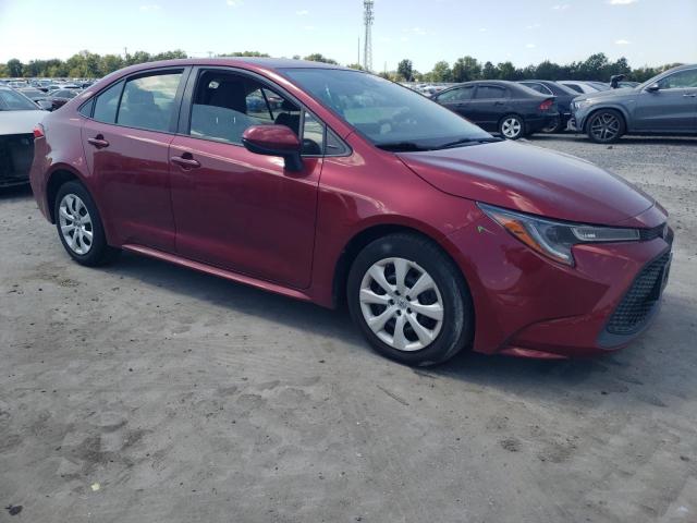 JTDEPMAE7NJ203178 - 2022 TOYOTA COROLLA LE MAROON photo 4