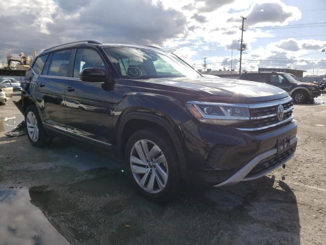 1V2BR2CA8MC525809 - 2021 VOLKSWAGEN ATLAS SEL CHARCOAL photo 4