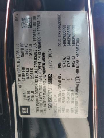 1GCHSCEN7J1156602 - 2018 CHEVROLET COLORADO LT BLACK photo 12