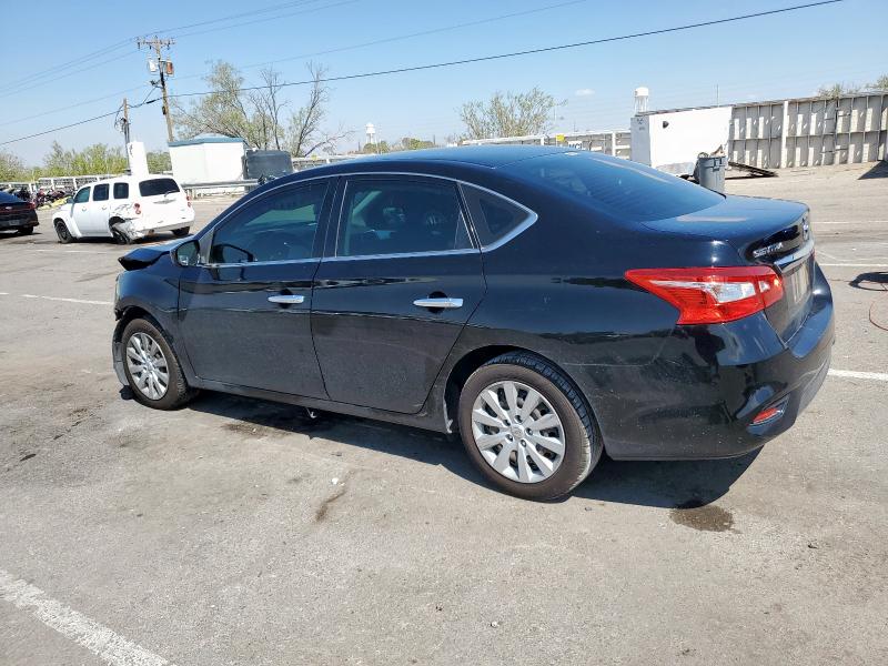 3N1AB7AP5JY284576 - 2018 NISSAN SENTRA S BLACK photo 2