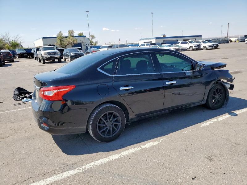 3N1AB7AP5JY284576 - 2018 NISSAN SENTRA S BLACK photo 3