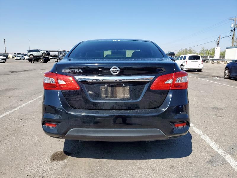 3N1AB7AP5JY284576 - 2018 NISSAN SENTRA S BLACK photo 6