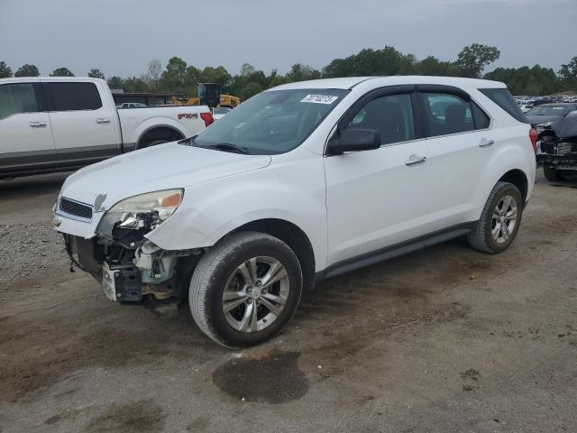 2GNALAEK1E6342929 - 2014 CHEVROLET EQUINOX LS WHITE photo 1