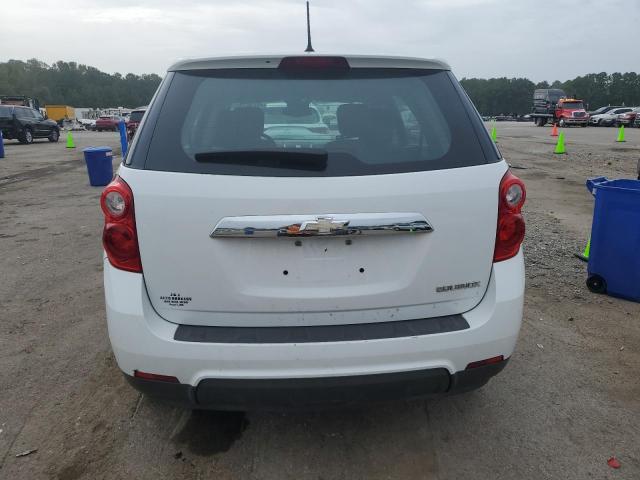 2GNALAEK1E6342929 - 2014 CHEVROLET EQUINOX LS WHITE photo 6