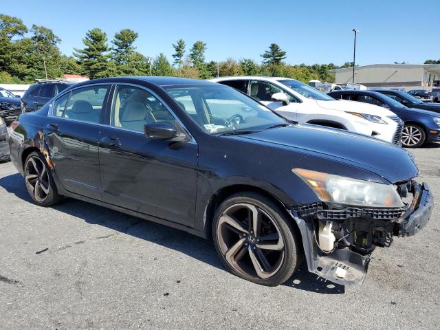 1HGCP26388A153304 - 2008 HONDA ACCORD LX BLACK photo 4