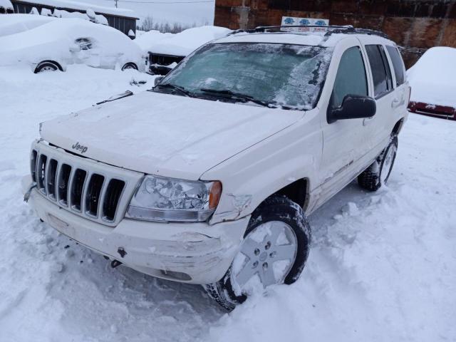 1J4GW58NX1C724704 - 2001 JEEP CHEROKEE LIMITED WHITE photo 2