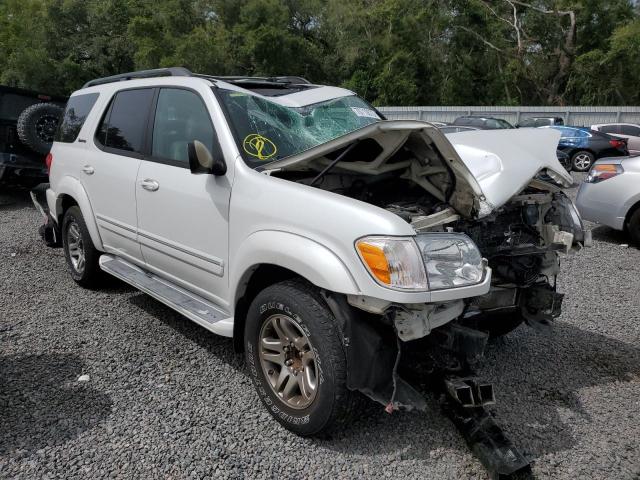 5TDZT38A77S285302 - 2007 TOYOTA SEQUOIA LIMITED WHITE photo 4