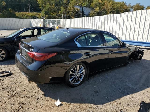 JN1EV7AR9JM440440 - 2018 INFINITI Q50 LUXE BLACK photo 3