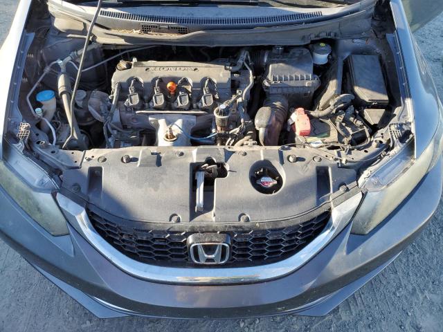 19XFB2F94DE033229 - 2013 HONDA CIVIC EXL ნაცრისფერი ფოტო 11