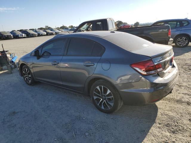 19XFB2F94DE033229 - 2013 HONDA CIVIC EXL ნაცრისფერი ფოტო 2