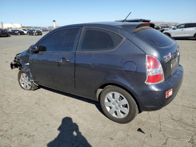 KMHCM3AC2AU165811 - 2010 HYUNDAI ACCENT BLUE GRAY photo 2