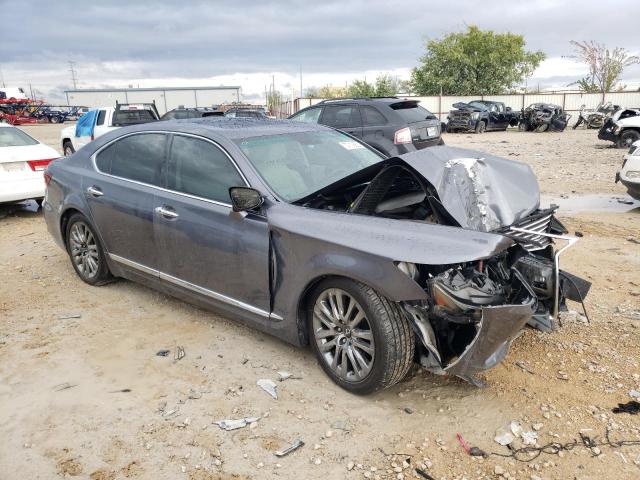 JTHBL5EF4F5137785 - 2015 LEXUS LS 460 GRAY photo 4