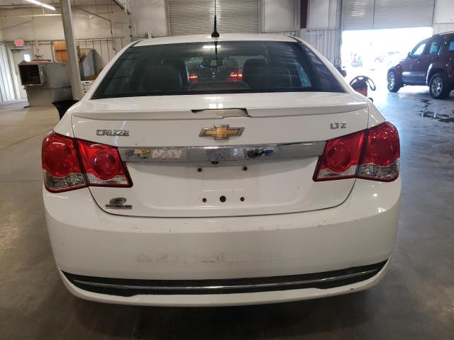 1G1PG5SB4E7374768 - 2014 CHEVROLET CRUZE LTZ WHITE photo 6