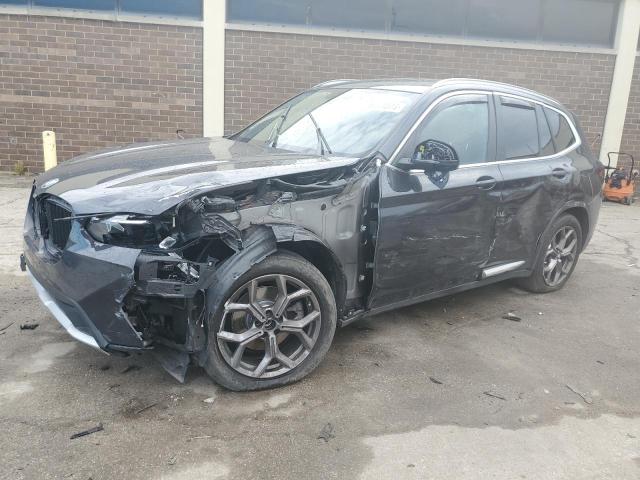 5UX53DP07N9K58480 - 2022 BMW X3 XDRIVE30I GRAY photo 1