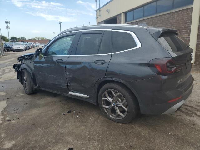 5UX53DP07N9K58480 - 2022 BMW X3 XDRIVE30I GRAY photo 2