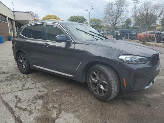 5UX53DP07N9K58480 - 2022 BMW X3 XDRIVE30I GRAY photo 4