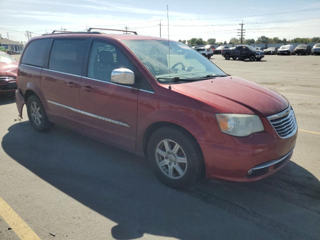 2C4RC1CG7CR156527 - 2012 CHRYSLER TOWN & COU TOURING L MAROON photo 4
