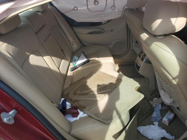 1G4GE5ED6BF227889 - 2011 BUICK LACROSSE CXS RED photo 10