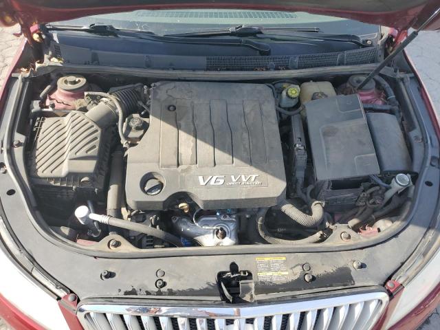 1G4GE5ED6BF227889 - 2011 BUICK LACROSSE CXS RED photo 11