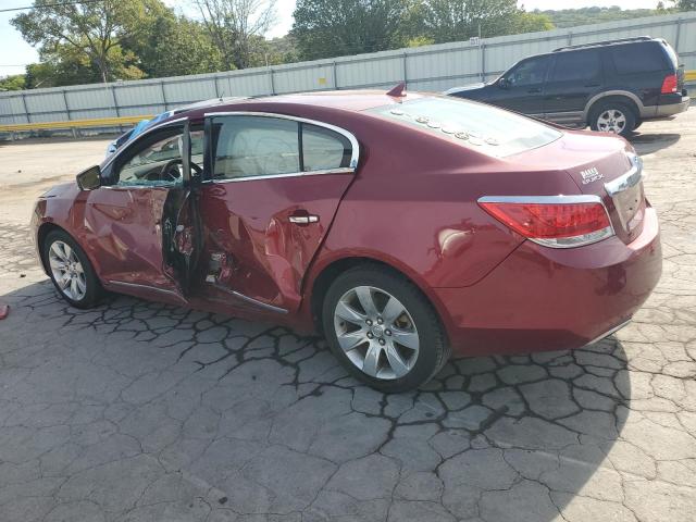 1G4GE5ED6BF227889 - 2011 BUICK LACROSSE CXS RED photo 2