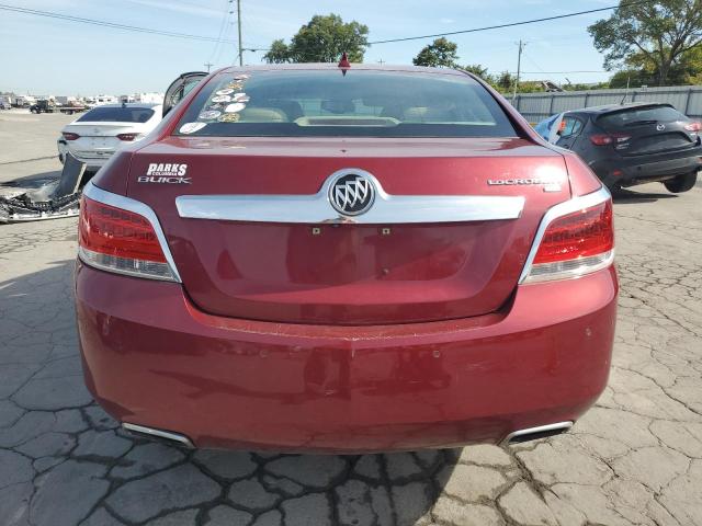 1G4GE5ED6BF227889 - 2011 BUICK LACROSSE CXS RED photo 6