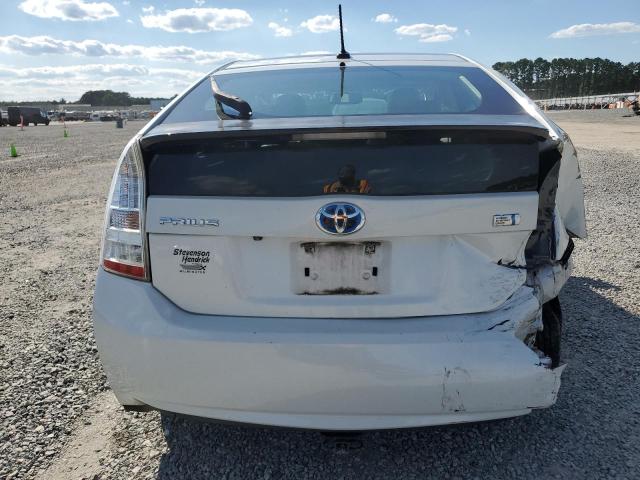 JTDKN3DU7A0097000 - 2010 TOYOTA PRIUS თეთრი ფოტო 6