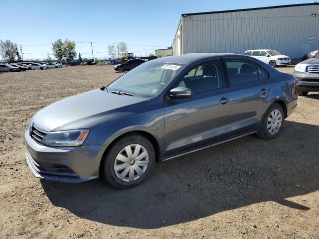 3VW267AJ4GM248151 - 2016 VOLKSWAGEN JETTA S GRAY photo 1