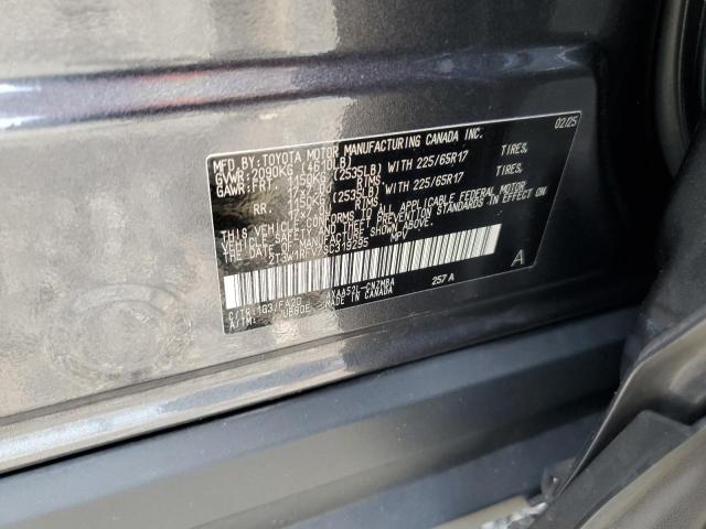 2T3W1RFV7SC319295 - 2025 TOYOTA RAV4 XLE GRAY photo 14