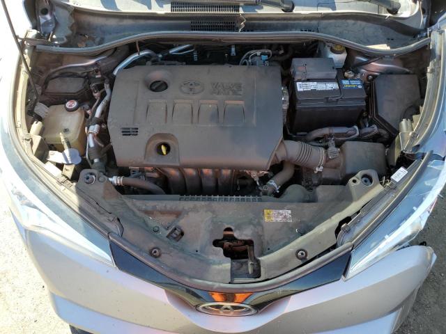 NMTKHMBXXJR035242 - 2018 TOYOTA C-HR XLE Сірий фото 11