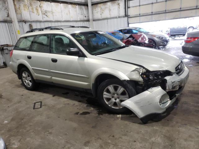 4S4BP61C467341834 - 2006 SUBARU IMPREZA OUTBACK 2.5I SILVER photo 4