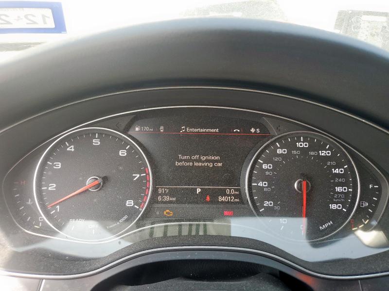 WAUGFAFC4GN080658 - 2016 AUDI A6 PREMIUM PLUS 银色 照片 9