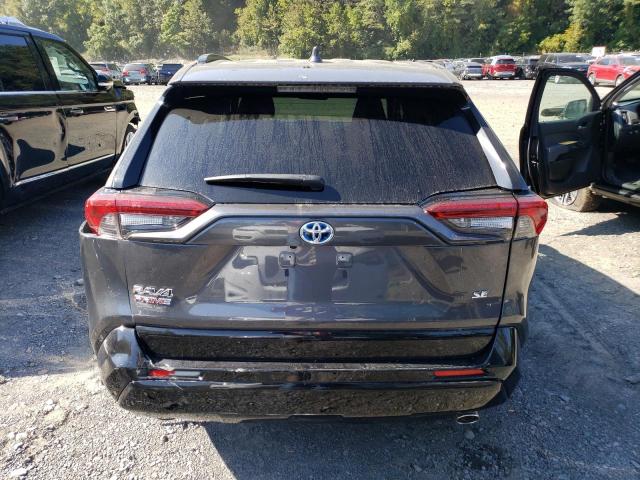 JTMCB3FV4MD049745 - 2021 TOYOTA RAV4 PRIME SE CHARCOAL photo 6