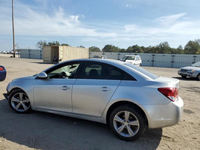 1G1PE5SBXD7184011 - 2013 CHEVROLET CRUZE LT SILVER photo 2