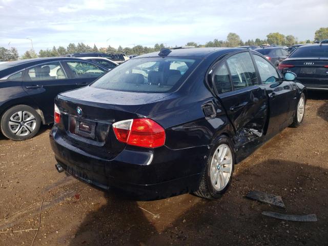 WBAVA37537NL15696 - 2007 BMW 328 I BLACK photo 3