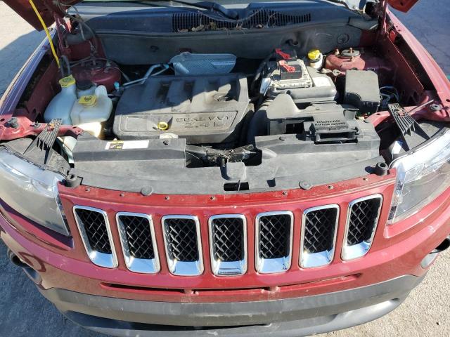 1C4NJDBB1ED811170 - 2014 JEEP COMPASS SPORT Rouge photo 12