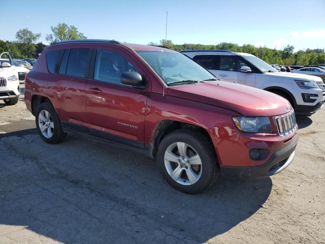 1C4NJDBB1ED811170 - 2014 JEEP COMPASS SPORT Rouge photo 4
