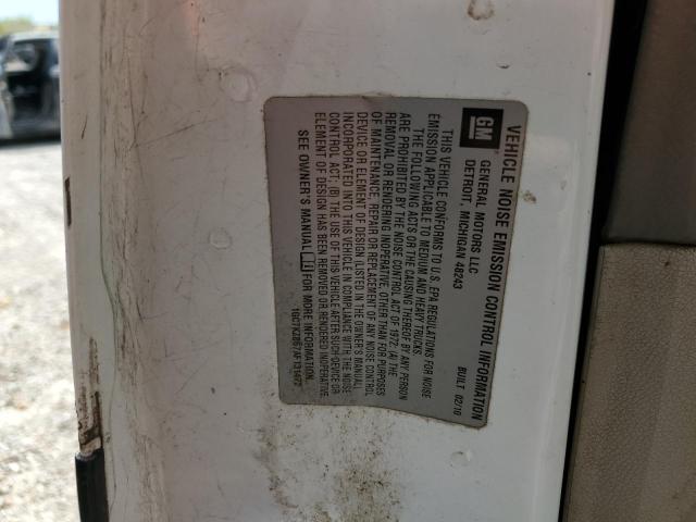 1GC7KZB67AF131472 - 2010 CHEVROLET SILVERADO K3500 أبيض صورة 12