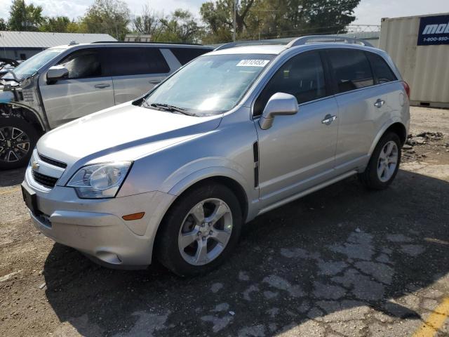 3GNAL4EK1DS544784 - 2013 CHEVROLET CAPTIVA LTZ SILVER photo 1