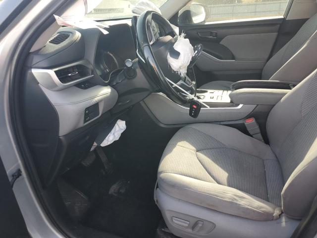 5TDBZRBH3LS502377 - 2020 TOYOTA HIGHLANDER L SILVER photo 7