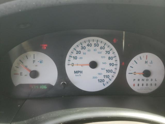 1C4GP45R45B287833 - 2005 CHRYSLER TOWN & COU 棕色 照片 9