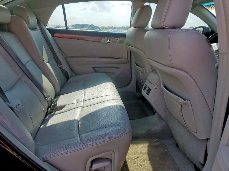 4T1BK3DB2BU398464 - 2011 TOYOTA AVALON BASE Темно-червоний фото 10