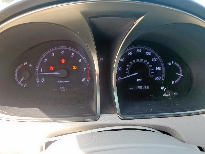 4T1BK3DB2BU398464 - 2011 TOYOTA AVALON BASE Темно-червоний фото 9