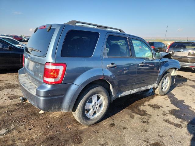 1FMCU9DG3BKA98246 - 2011 FORD ESCAPE XLT TURQUOISE photo 3