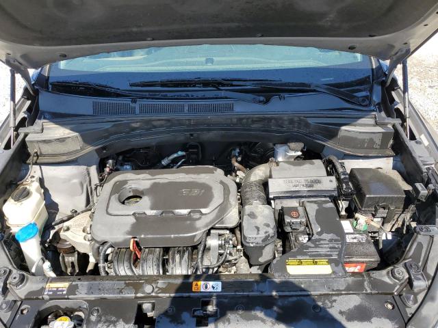 5XYZT3LB8HG418986 - 2017 HYUNDAI SANTA FE S GRAY photo 12