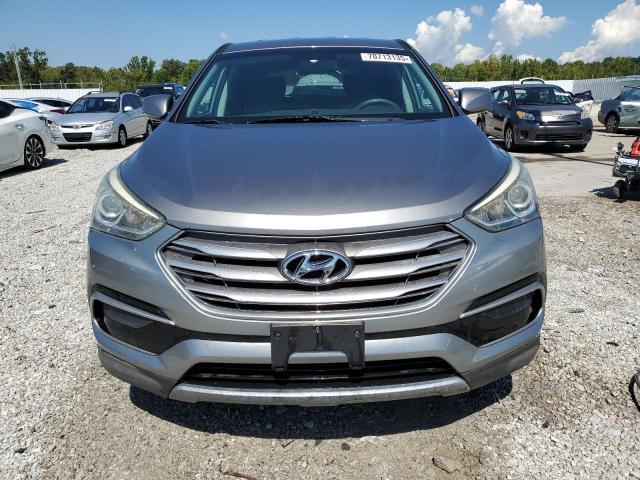 5XYZT3LB8HG418986 - 2017 HYUNDAI SANTA FE S GRAY photo 5