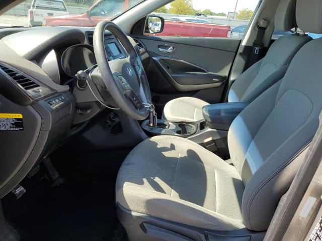 5XYZT3LB8HG418986 - 2017 HYUNDAI SANTA FE S GRAY photo 7