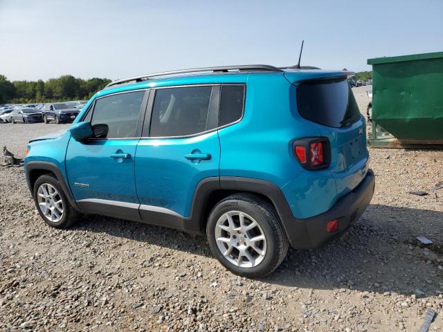 ZACNJCBB5MPN23837 - 2021 JEEP RENEGADE LATITUDE TEAL photo 2