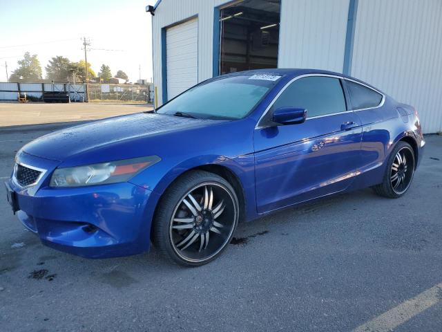 1HGCS12849A013357 - 2009 HONDA ACCORD EXL BLUE photo 1